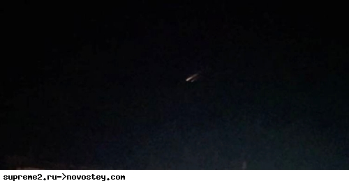 Сгорающий в атмосфере спутник SpaceX Starlink заметили очевидцы