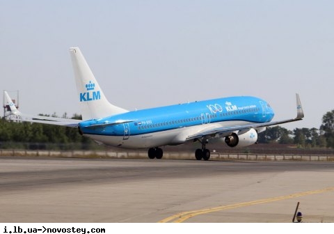 Нидерландская авиакомпания KLM останавливает полеты в Украину