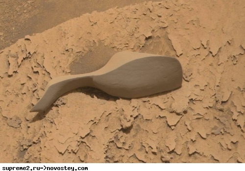 Ровер Curiosity запечатлел странный объект на поверхности Марса