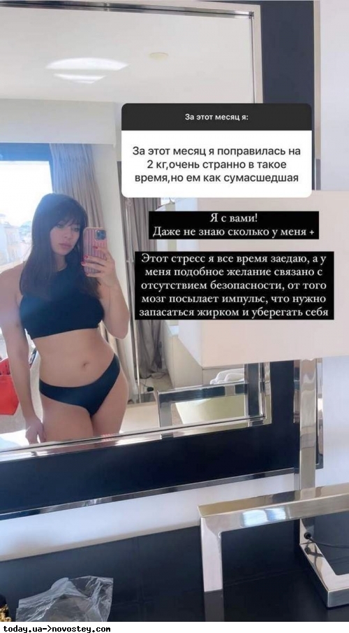 “Заедаю стресс“: самая красивая украинка Анна Неплях призналась, что за месяц войны заметно поправилась