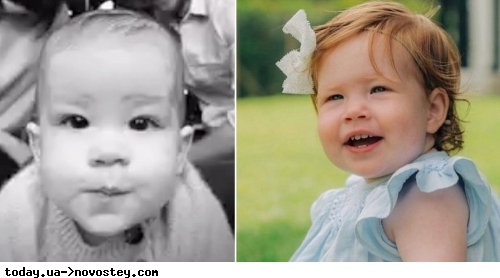Рыжее чудо: принц Гарри и Меган Маркл впервые показали фото своей годовалой дочери