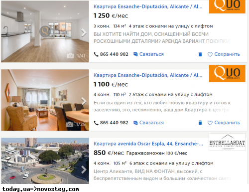 Аренда квартир в Испании для украинцев: сколько стоит снять апартаменты возле моря 