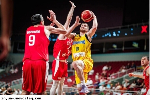 Збірна України з баскетболу вийшла до наступного раунду кваліфікації ЧС-2023