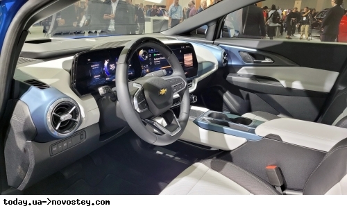 У США дебютував кросовер Chevrolet Equinox EV