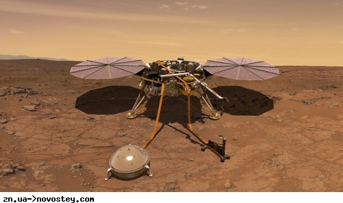 Апарат NASA зафіксував тремтіння від падіння метеоритів на Марс