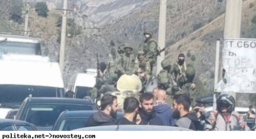 Російських силовиків кинули на кордони Грузії: кадри того, що відбувається