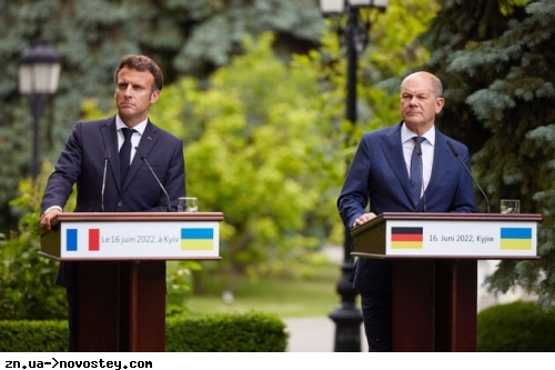 Німеччина та Франція недостатньо допомагають Україні і навряд чи активізуються зараз – Politico