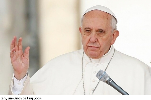 Папа Римський вперше звернувся до Путіна та Зеленського