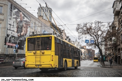 У Києві замість тролейбусів працюватимуть автобуси – перелік маршрутів