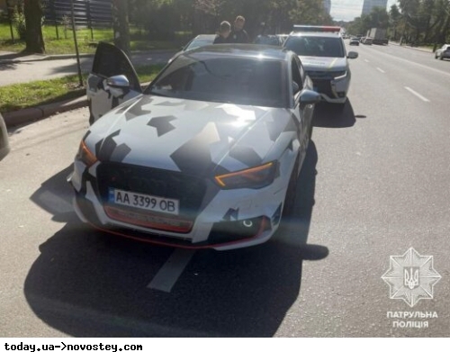 У Києві поліція розпочала боротьбу з водіями-лихачами 