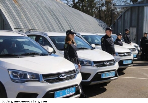 Українські поліцейські пересідають на китайські автомобілі 