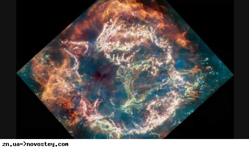 Телескоп «Джеймс Вебб» зробив знімок космічного «зеленого монстра»