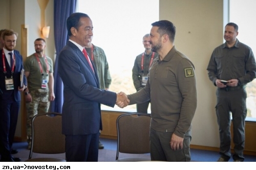 Зеленський у Японії зустрівся із президентом Індонезії: обговорили зернову ініціативу та формулу миру