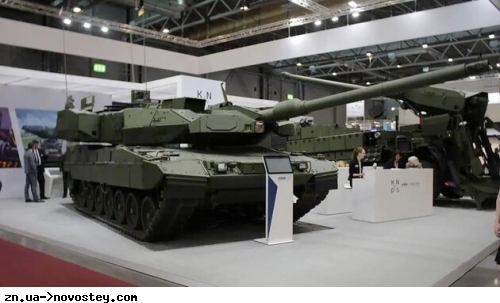 Німецький концерн KMV презентував танк Leopard 2A8