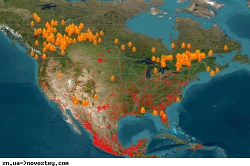 Лісові пожежі в Канаді можуть тривати все літо