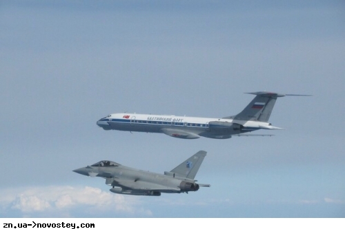 Британські винищувачі знову перехопили літаки РФ поблизу повітряного простору НАТО