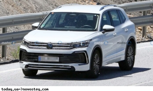 Новий Volkswagen Tiguan PHEV вперше помітили під час тестів 