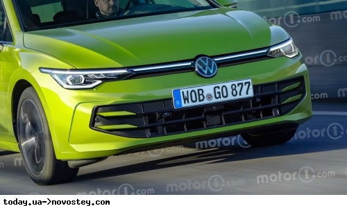 Дизайнери вперше показали новий Volkswagen Golf