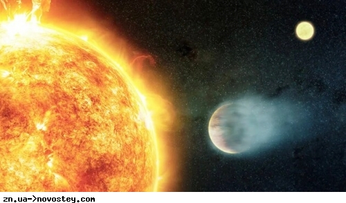 Астрономи виявили екзопланету з гігантським хвостом