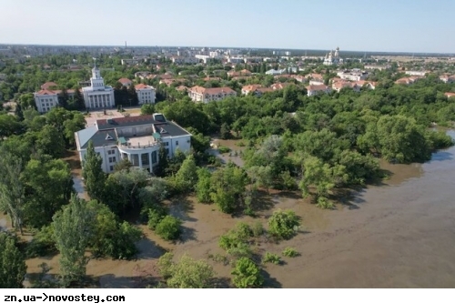 Росіяни оголосили про евакуацію населення з окупованої Нової Каховки на Херсонщині