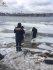 На Днепровской набережной в Киеве нашли вмерзшего в лед утопленника