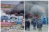 РоSSия снова пылает: на крупнейшем рынке Владикавказа вспыхнул пожар, густой дым накрыл окрестности