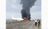 В аэропорту Китая загорелся самолет - много жертв: фото