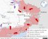 Потери русских войск растут: актуальная карта боевых действий в Украине