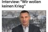 Мы нуждаемся в конкретной международной поддержке, - Кличко в интервью немецкому RTL