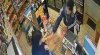 Під Києвом продавчиня дала відсіч грабіжнику і стусанами вигнала з магазину: момент потрапив на відео