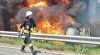 На трасі Київ-Харків вибухнув бензовоз